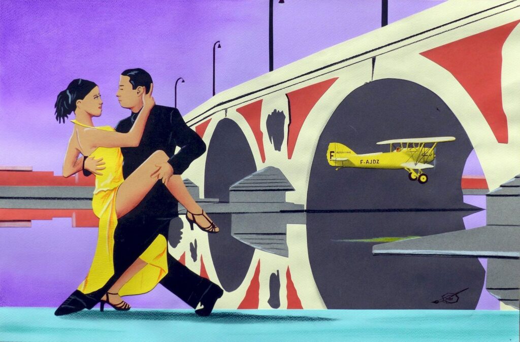 Je suis la dame brune